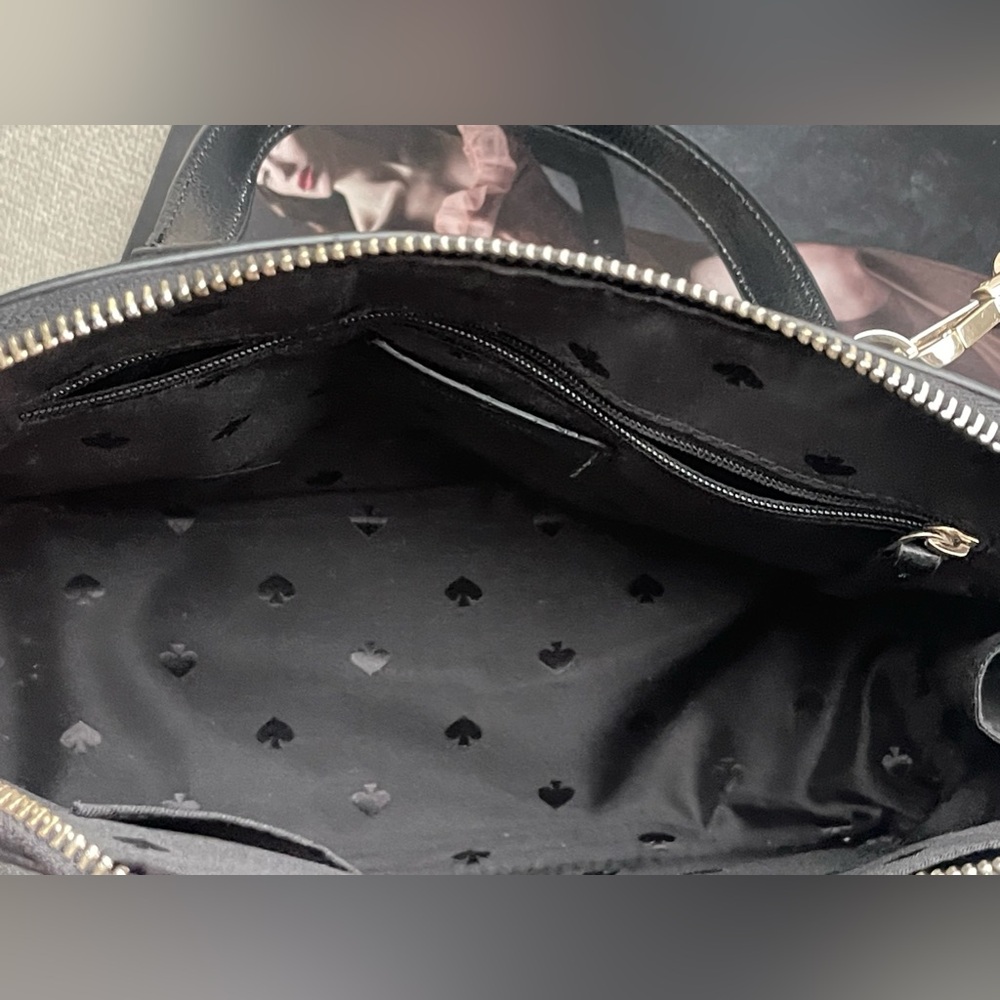 Kate Spade Patterson Drive Dome Crossbody Satchel In Black - Picture 9 of 16